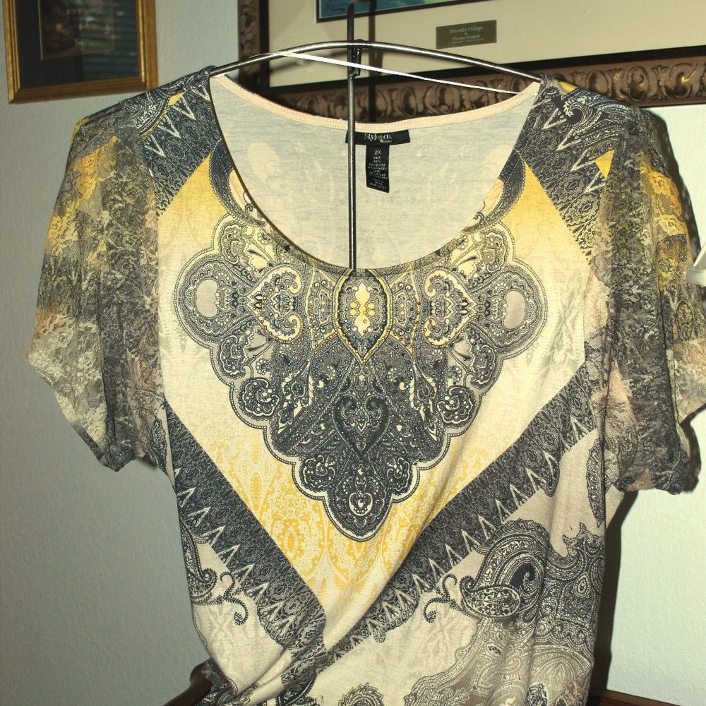 Style & Company Dressy Shirt